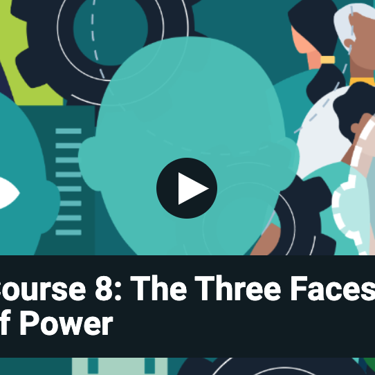 Screenshot of three faces of power video